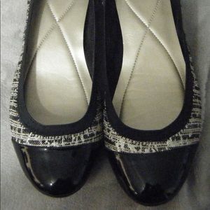 Alfani Black Metallic flats